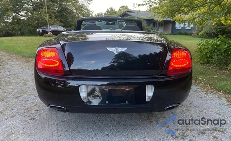2007 Bentley Continental Gtc z USA, uszkodzony, nr VIN SCBDR33W97C045720